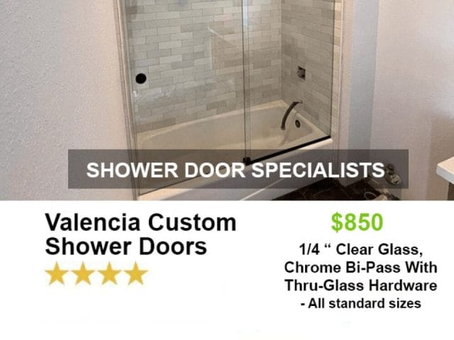 Valencia Custom Shower Doors
